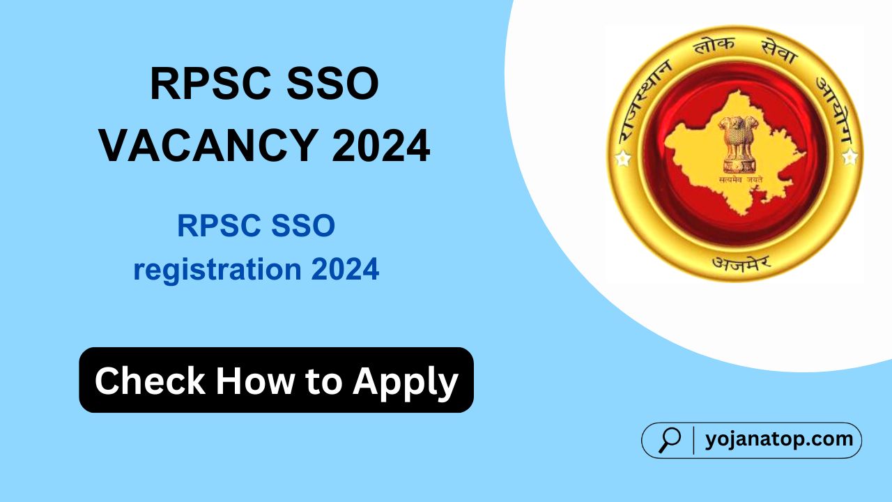 RPSC SSO Vacancy 2024