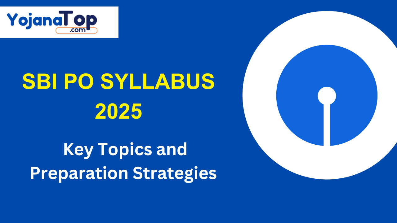 SBI PO Syllabus 2025